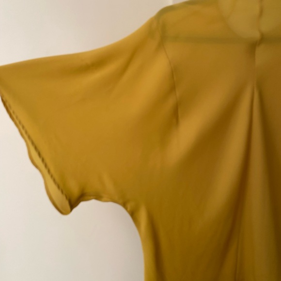 MANGO Yellow Blouse - Picture 5 of 5